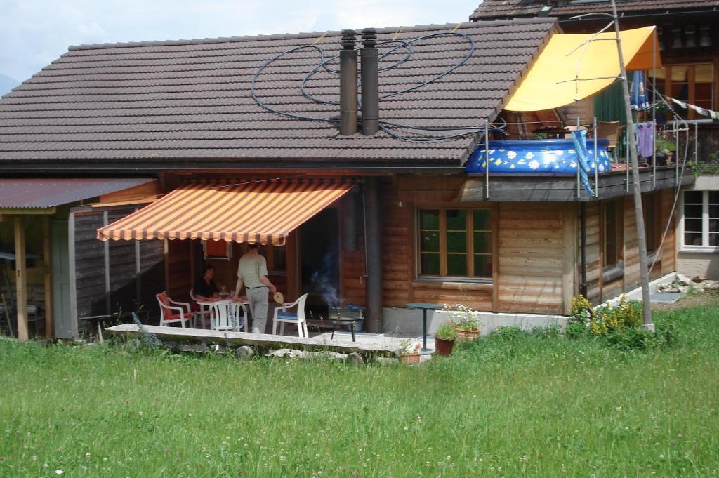 Bergdohle Lägenhet Adelboden Exteriör bild